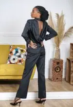 VESTE ORCHIDEE NOIRE – Image 3