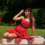 ROBE BUSTIER RUBIS MONROW